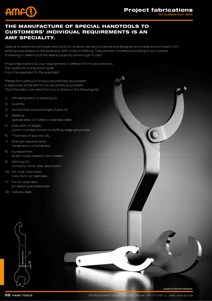 AMF Catalogue HAND TOOLS Nº: 2017 - Página 68