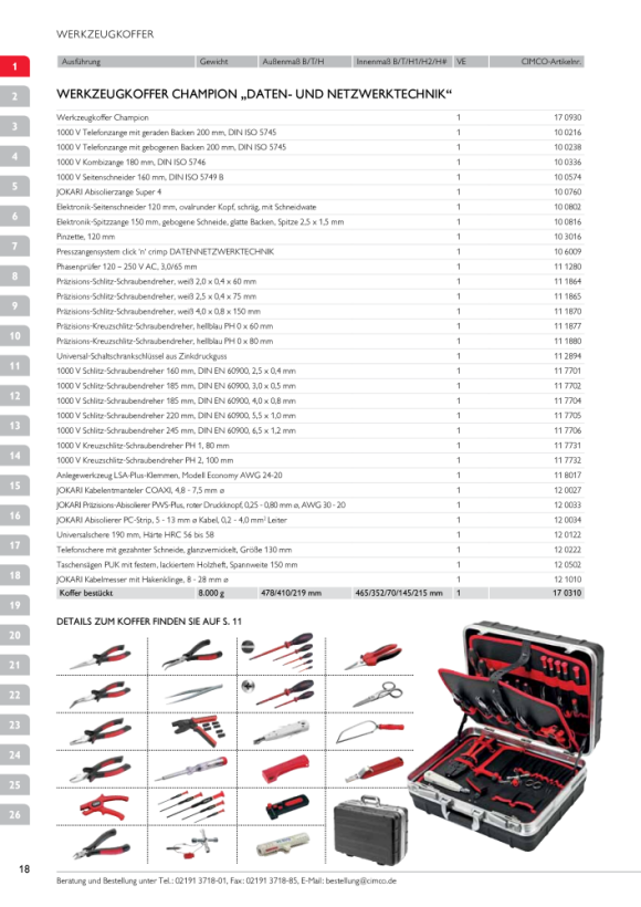 CIMCO Kabel-Einziehdraht Perlon 10m, ca. 130mm lang, Zugfestigkeit 900N 140054