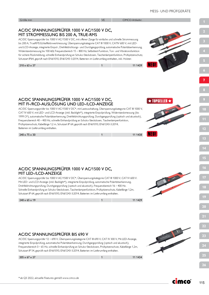 CIMCO - Gesamtkatalog Nb. : 20170 - Page 115