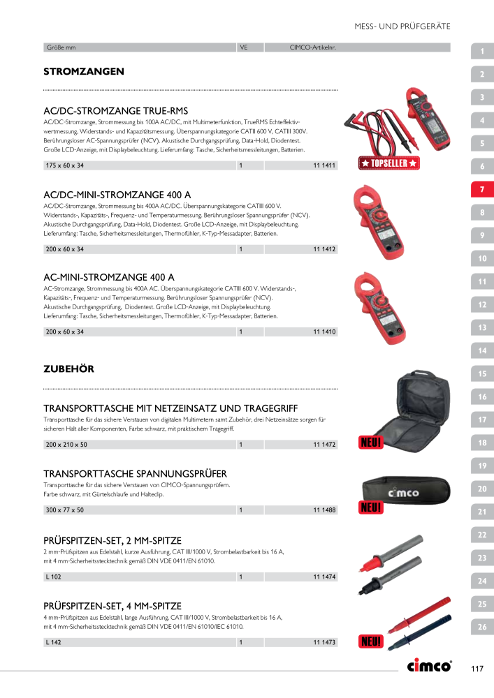 CIMCO - Gesamtkatalog NR.: 20170 - Seite 117