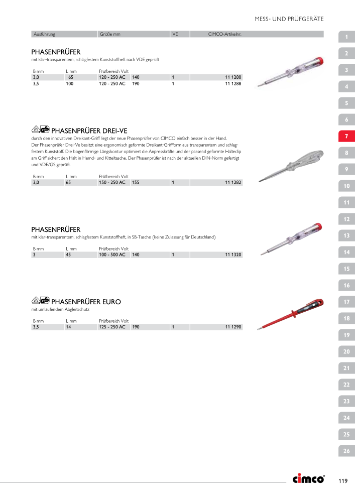 CIMCO - Gesamtkatalog NR.: 20170 - Seite 119