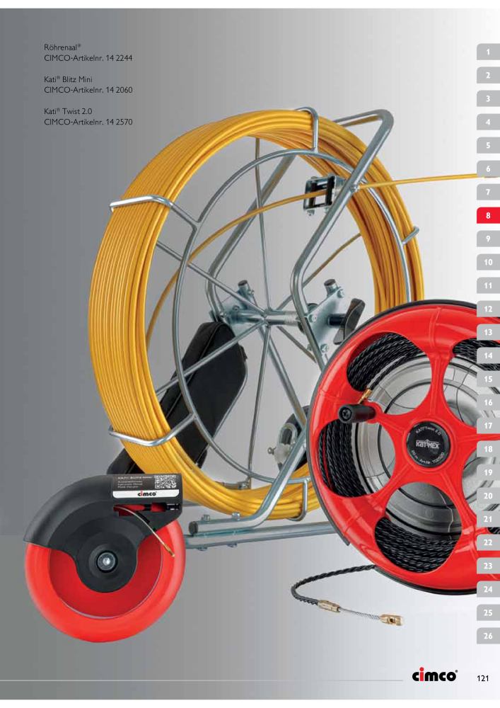 CIMCO - Gesamtkatalog Nb. : 20170 - Page 121