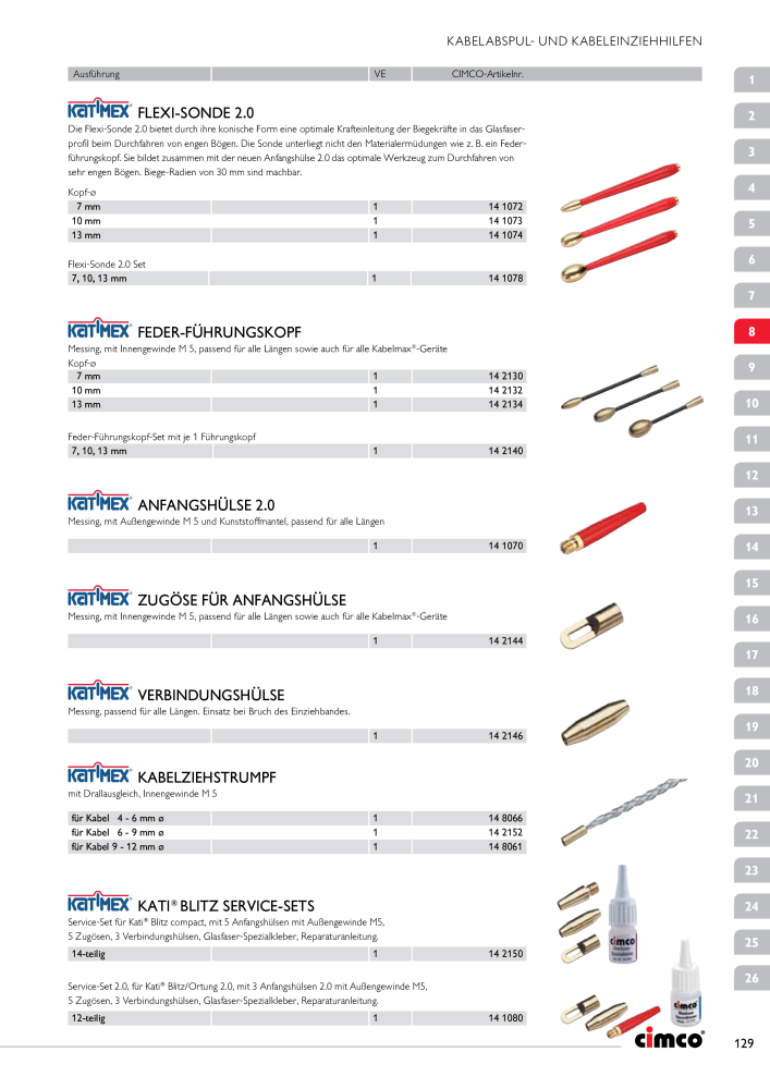 CIMCO - Gesamtkatalog Nb. : 20170 - Page 129