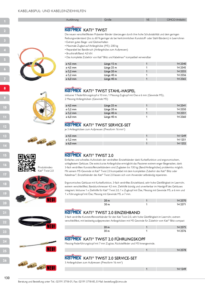 CIMCO - Gesamtkatalog NR.: 20170 - Pagina 130