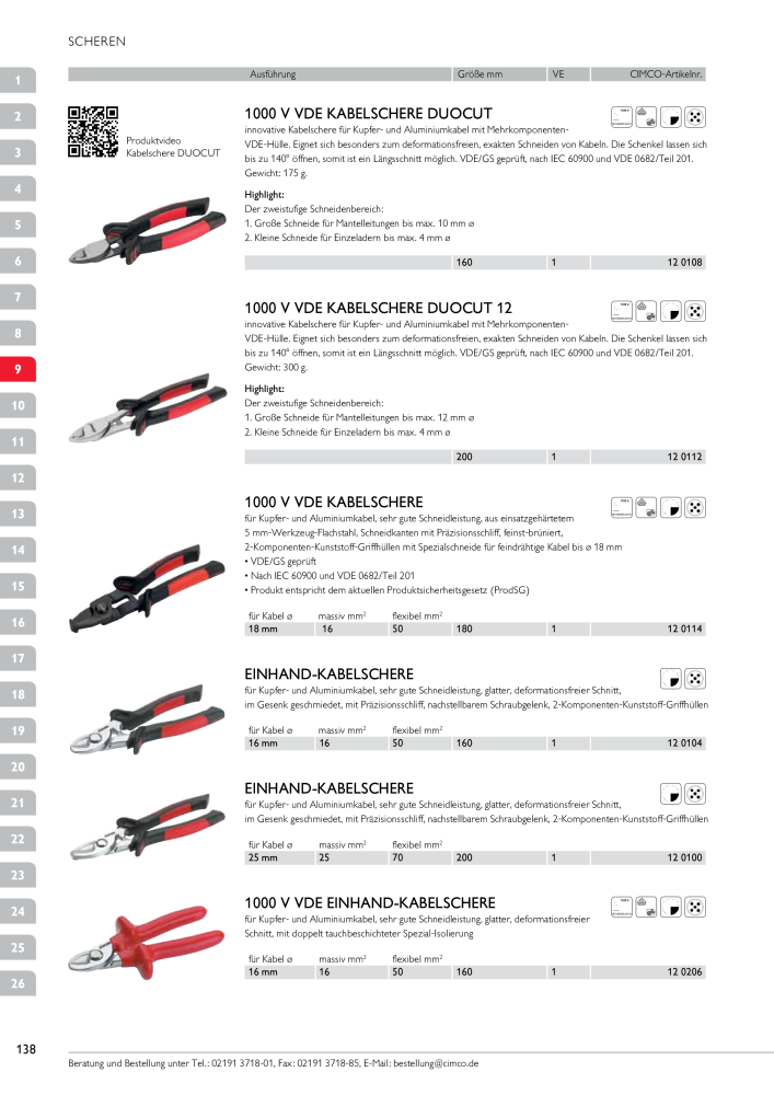 CIMCO - Gesamtkatalog Nb. : 20170 - Page 138