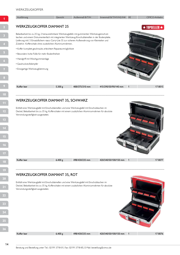 CIMCO - Gesamtkatalog Nb. : 20170 - Page 14