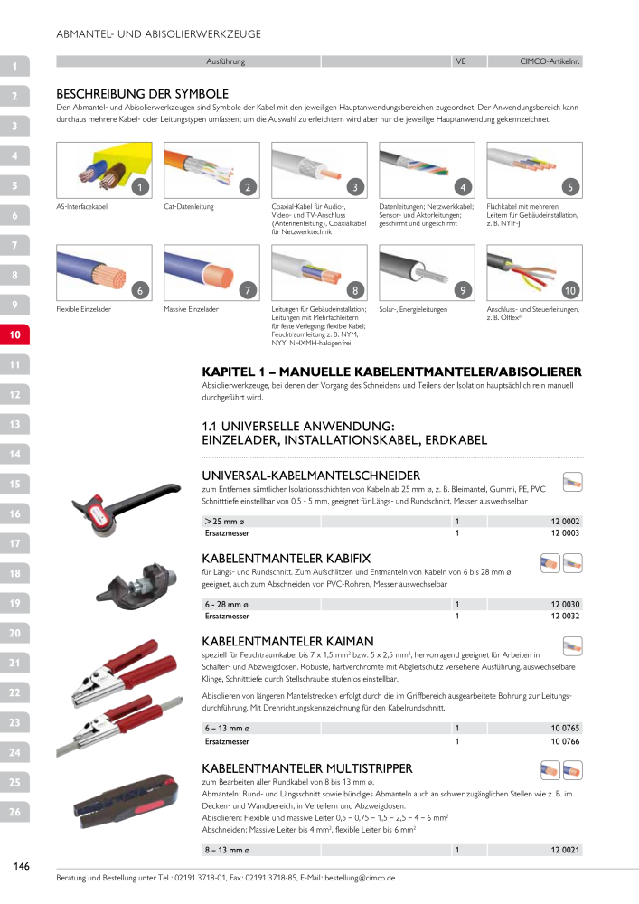 CIMCO - Gesamtkatalog Nb. : 20170 - Page 146