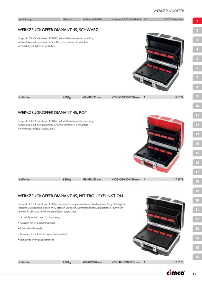 CIMCO - Gesamtkatalog Nb. : 20170 - Page 15