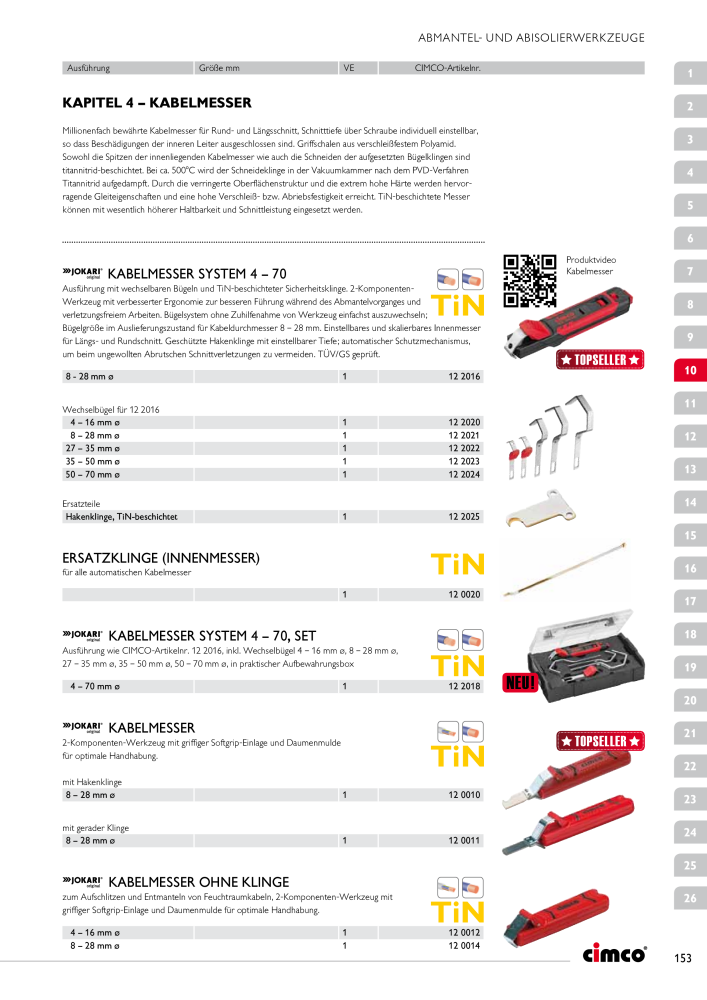 CIMCO - Gesamtkatalog NR.: 20170 - Pagina 153