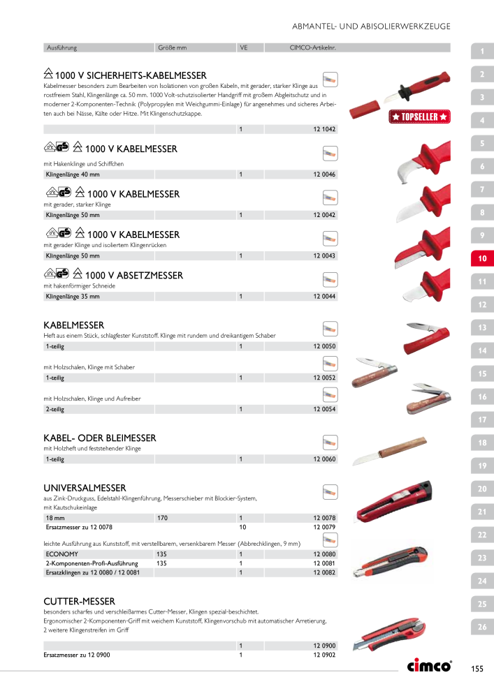 CIMCO - Gesamtkatalog NR.: 20170 - Seite 155