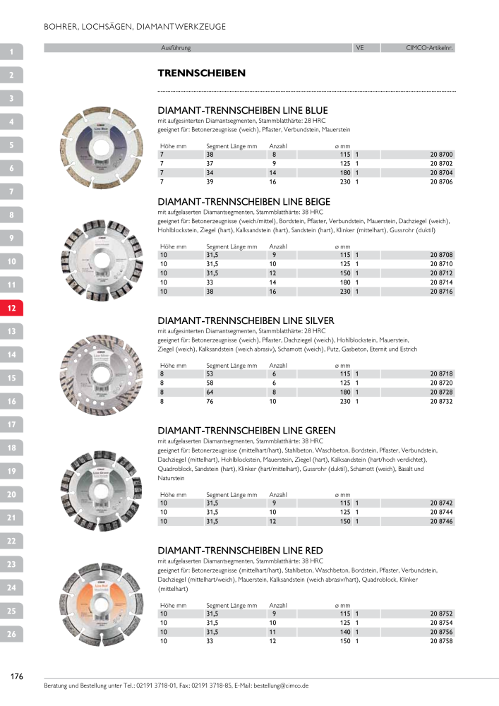 CIMCO - Gesamtkatalog Nb. : 20170 - Page 176