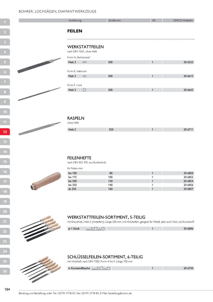 CIMCO - Gesamtkatalog NR.: 20170 - Pagina 184