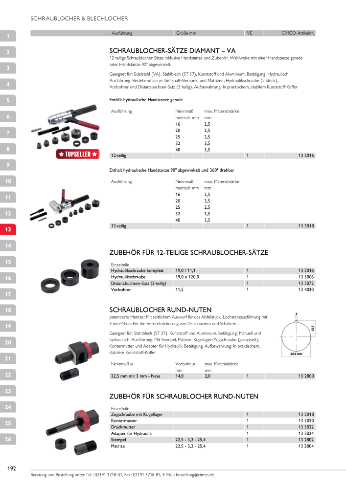 CIMCO - Gesamtkatalog NR.: 20170 - Seite 192