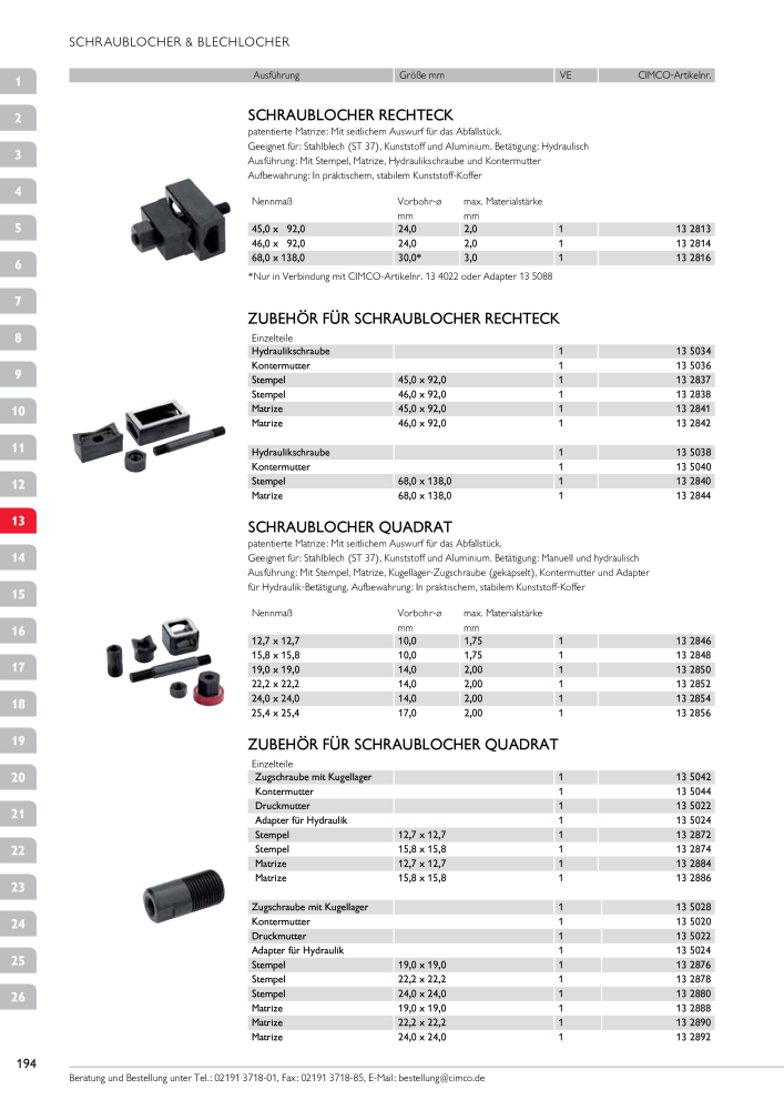 CIMCO - Gesamtkatalog NR.: 20170 - Pagina 194