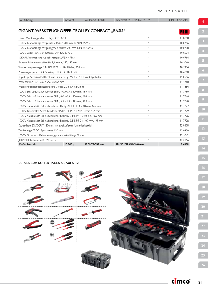 CIMCO - Gesamtkatalog NR.: 20170 - Pagina 21