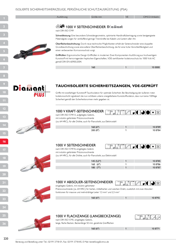 CIMCO - Gesamtkatalog Nb. : 20170 - Page 220