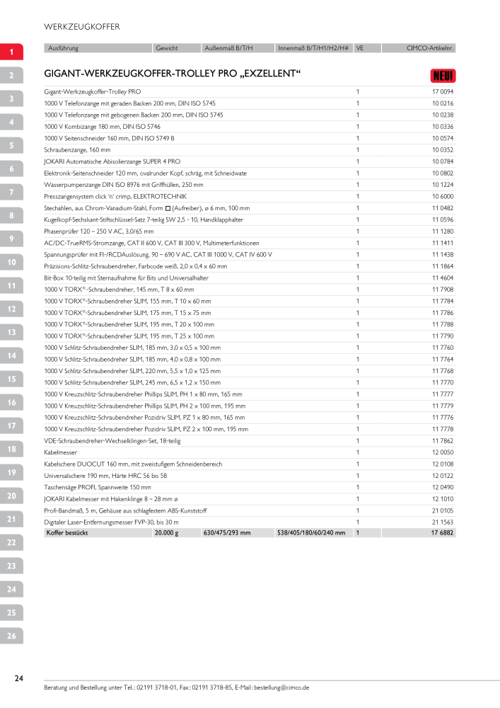 CIMCO - Gesamtkatalog NR.: 20170 - Pagina 24