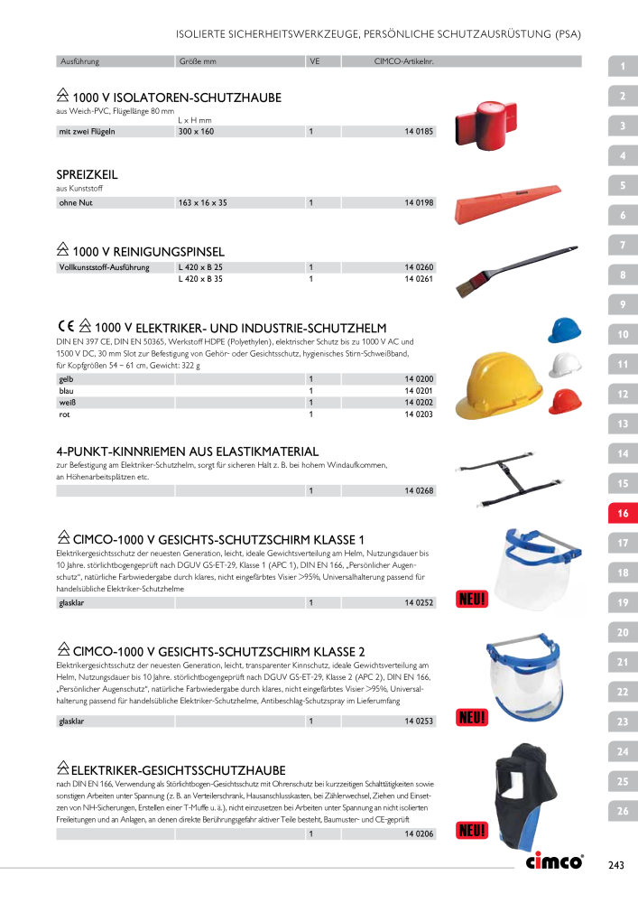 CIMCO - Gesamtkatalog NR.: 20170 - Seite 243