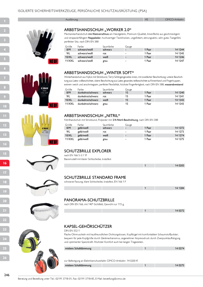 CIMCO - Gesamtkatalog NR.: 20170 - Pagina 246