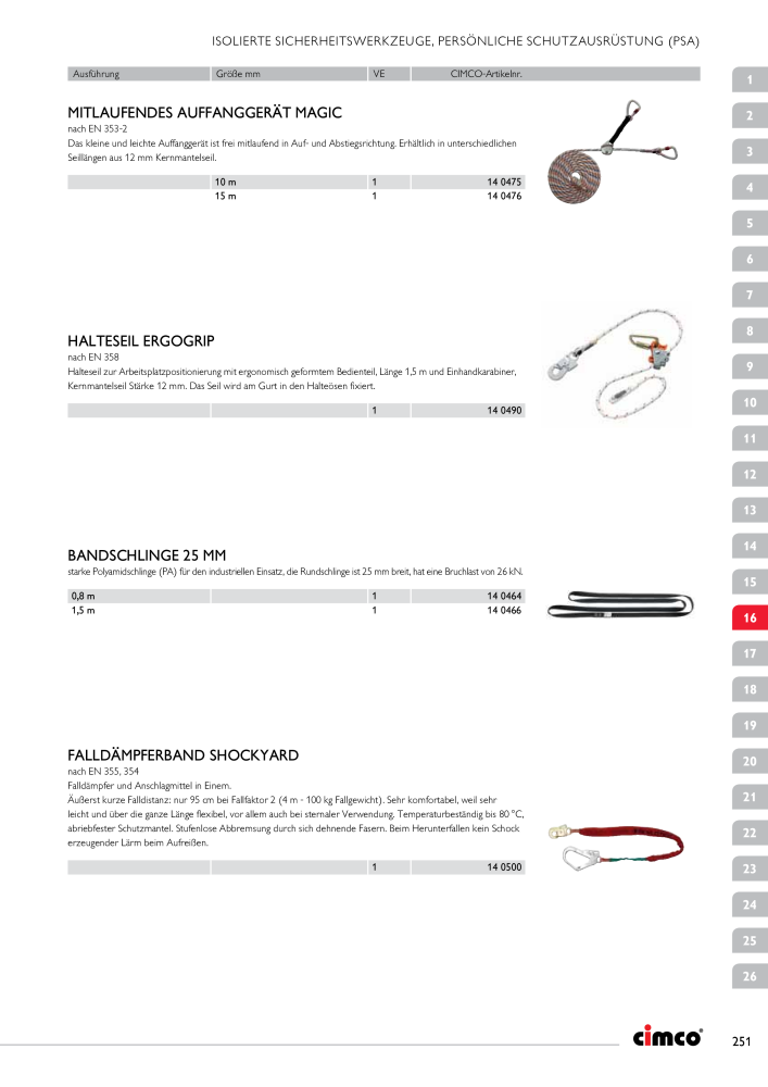 CIMCO - Gesamtkatalog NR.: 20170 - Seite 251