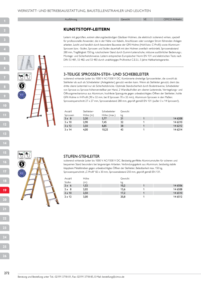 CIMCO - Gesamtkatalog Nb. : 20170 - Page 272