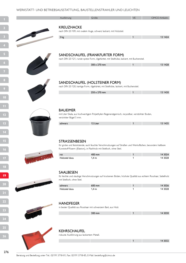 CIMCO - Gesamtkatalog Nb. : 20170 - Page 276