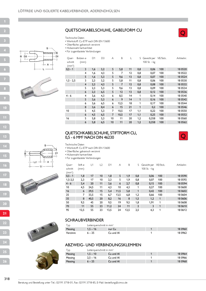 CIMCO - Gesamtkatalog Nb. : 20170 - Page 318