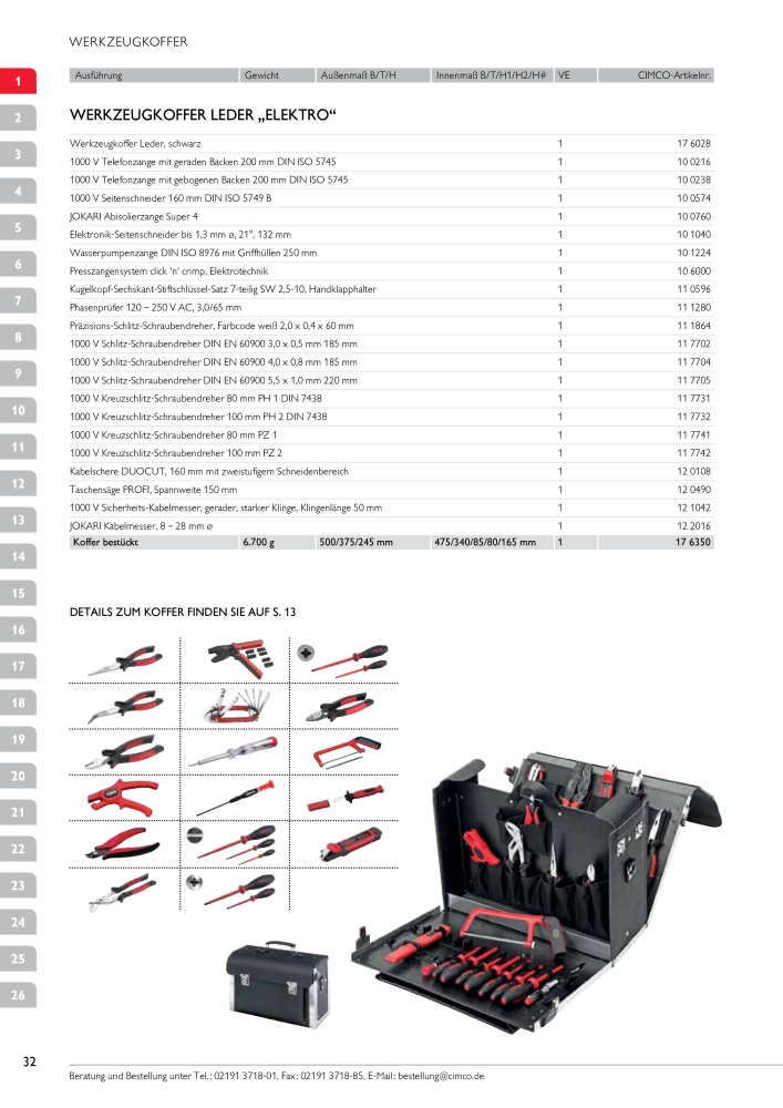 CIMCO - Gesamtkatalog Nb. : 20170 - Page 32