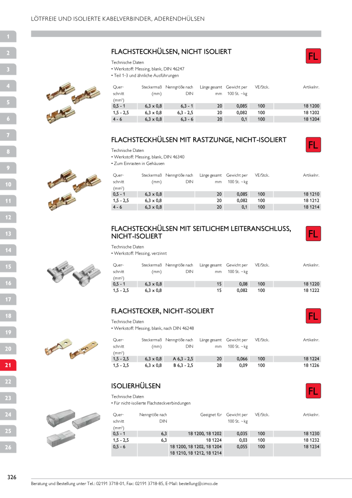 CIMCO - Gesamtkatalog Nb. : 20170 - Page 326