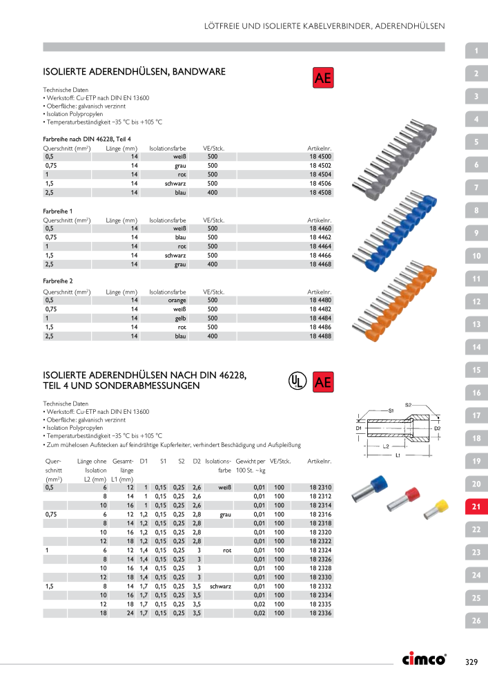 CIMCO - Gesamtkatalog Nb. : 20170 - Page 329