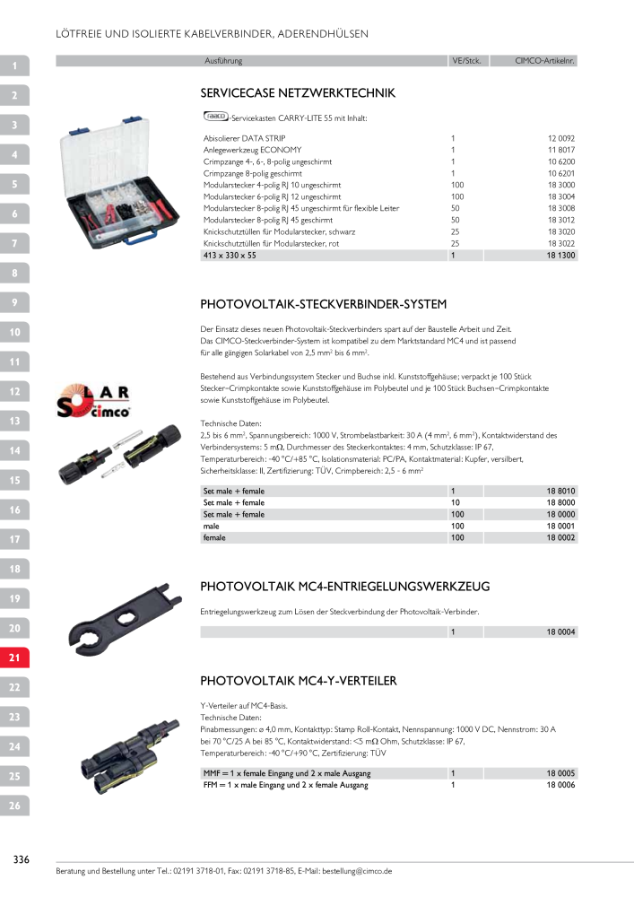 CIMCO - Gesamtkatalog Nb. : 20170 - Page 336