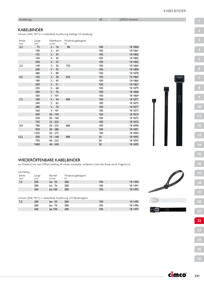 CIMCO - Gesamtkatalog NR.: 20170 - Pagina 341