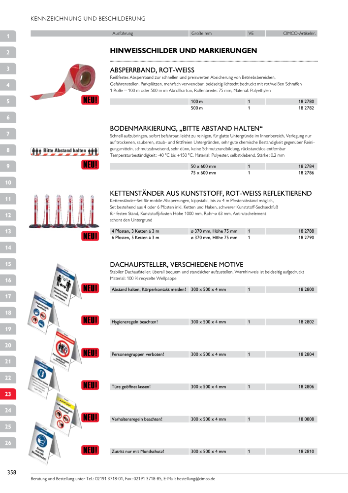 CIMCO - Gesamtkatalog Nb. : 20170 - Page 358