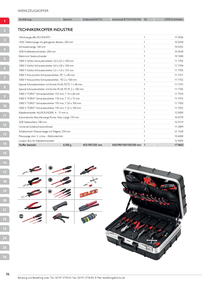 CIMCO - Gesamtkatalog Nb. : 20170 - Page 36