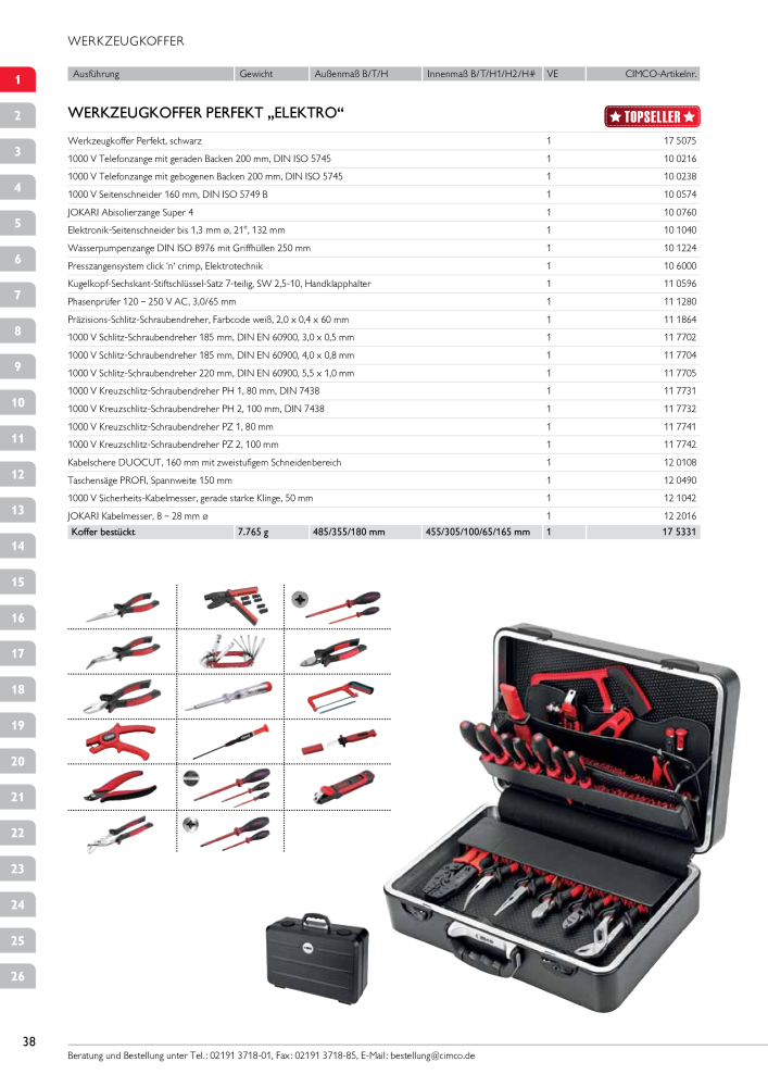 CIMCO - Gesamtkatalog NR.: 20170 - Seite 38