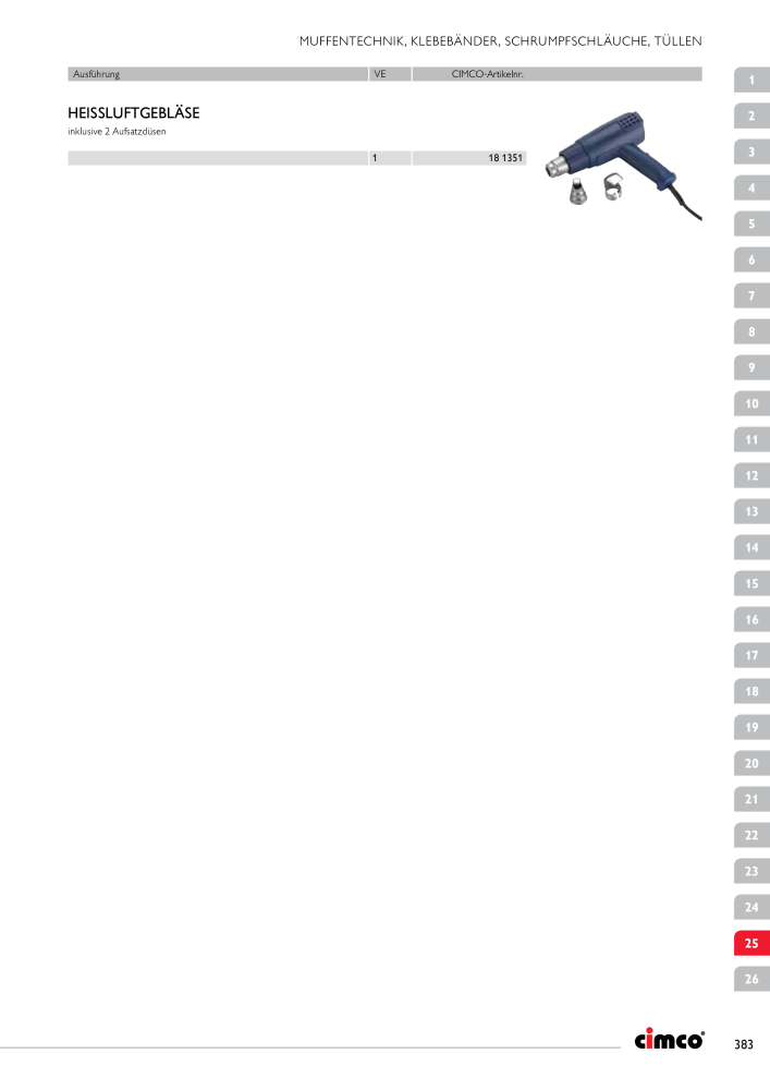 CIMCO - Gesamtkatalog Nb. : 20170 - Page 383