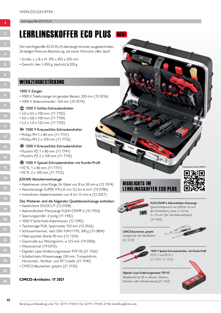 CIMCO - Gesamtkatalog Nb. : 20170 - Page 46