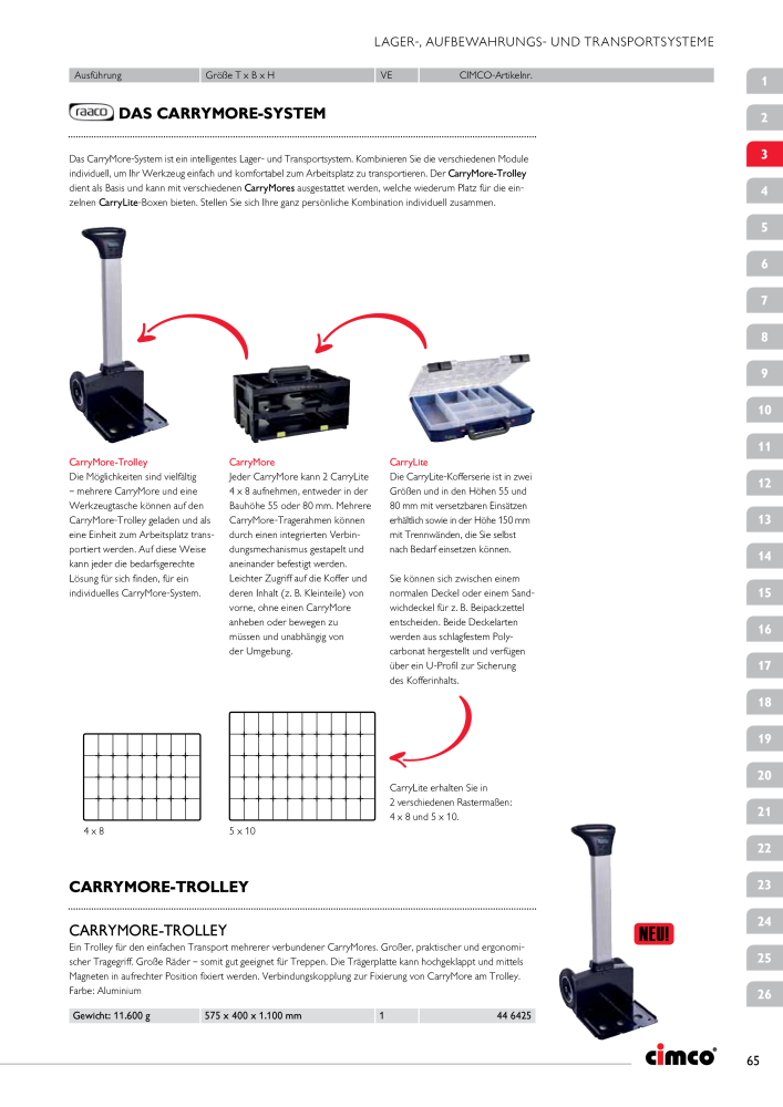 CIMCO - Gesamtkatalog Nb. : 20170 - Page 65