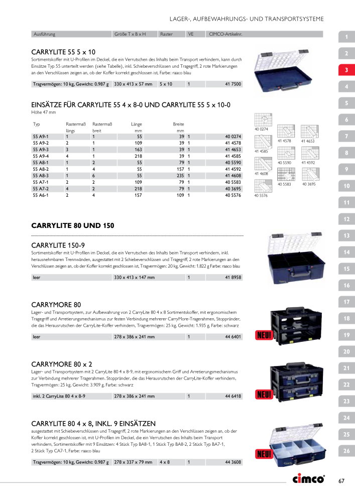 CIMCO - Gesamtkatalog NR.: 20170 - Seite 67