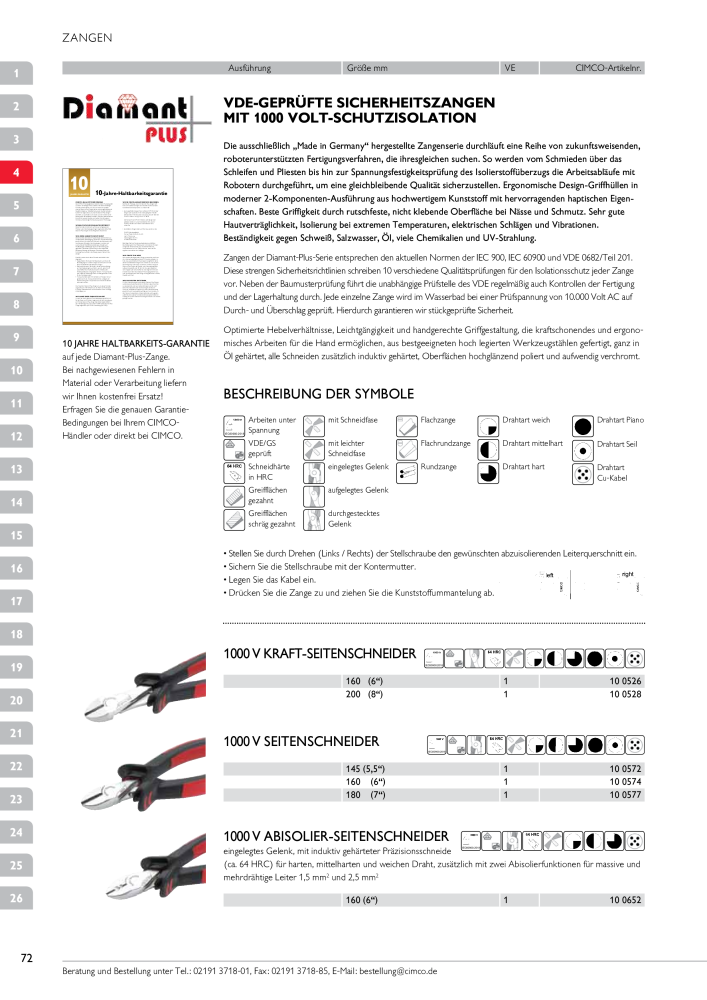CIMCO - Gesamtkatalog NR.: 20170 - Pagina 72