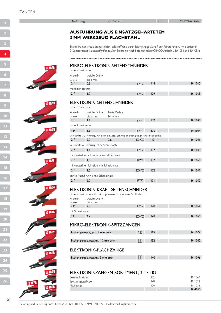 CIMCO - Gesamtkatalog Nb. : 20170 - Page 78