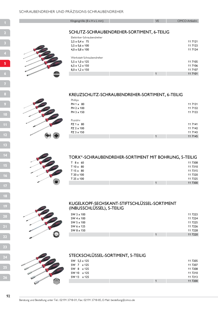 CIMCO - Gesamtkatalog NR.: 20170 - Seite 92