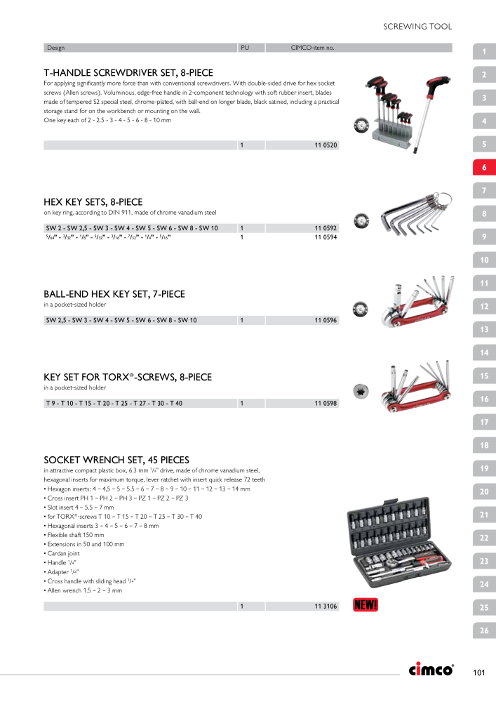 CIMCO - Main Catalogue NR.: 20172 - Strona 101