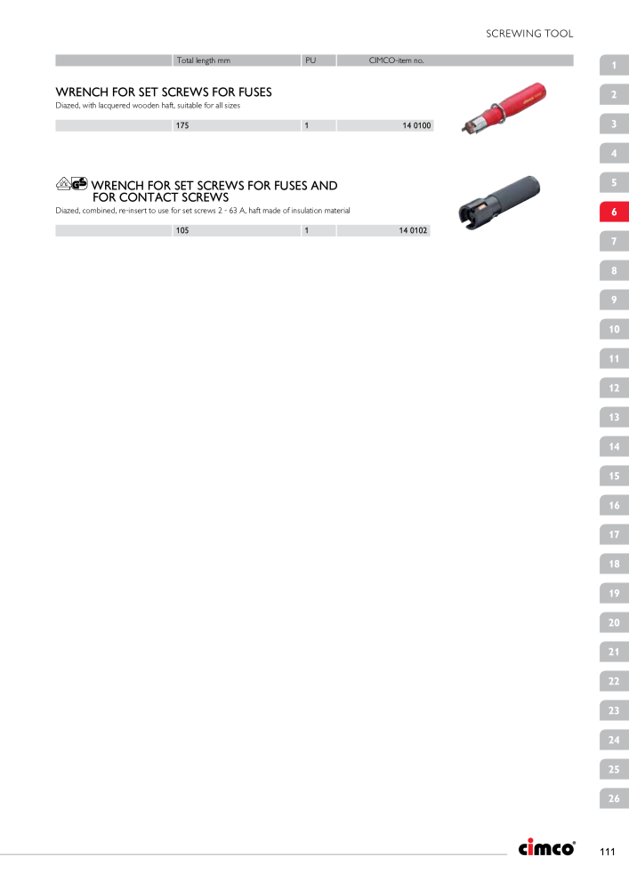 CIMCO - Main Catalogue NR.: 20172 - Strona 111
