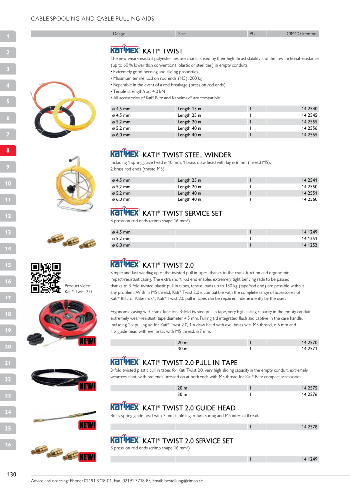 CIMCO - Main Catalogue NR.: 20172 - Strona 130