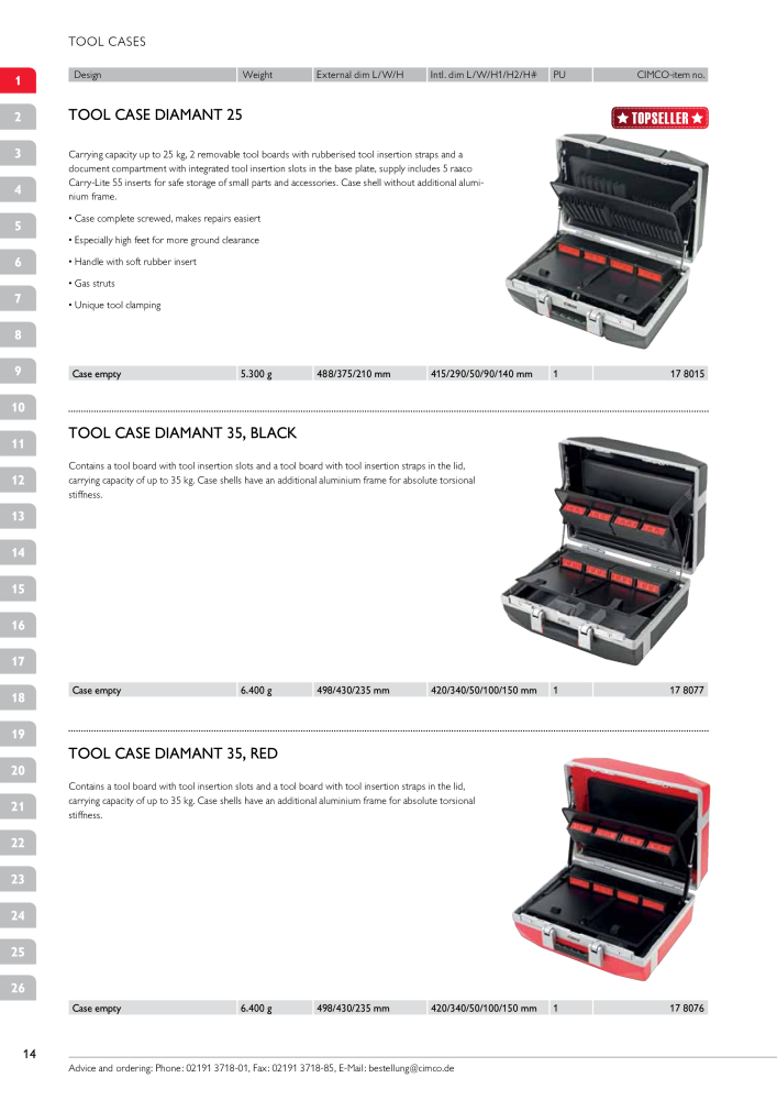 CIMCO - Main Catalogue Nb. : 20172 - Page 14