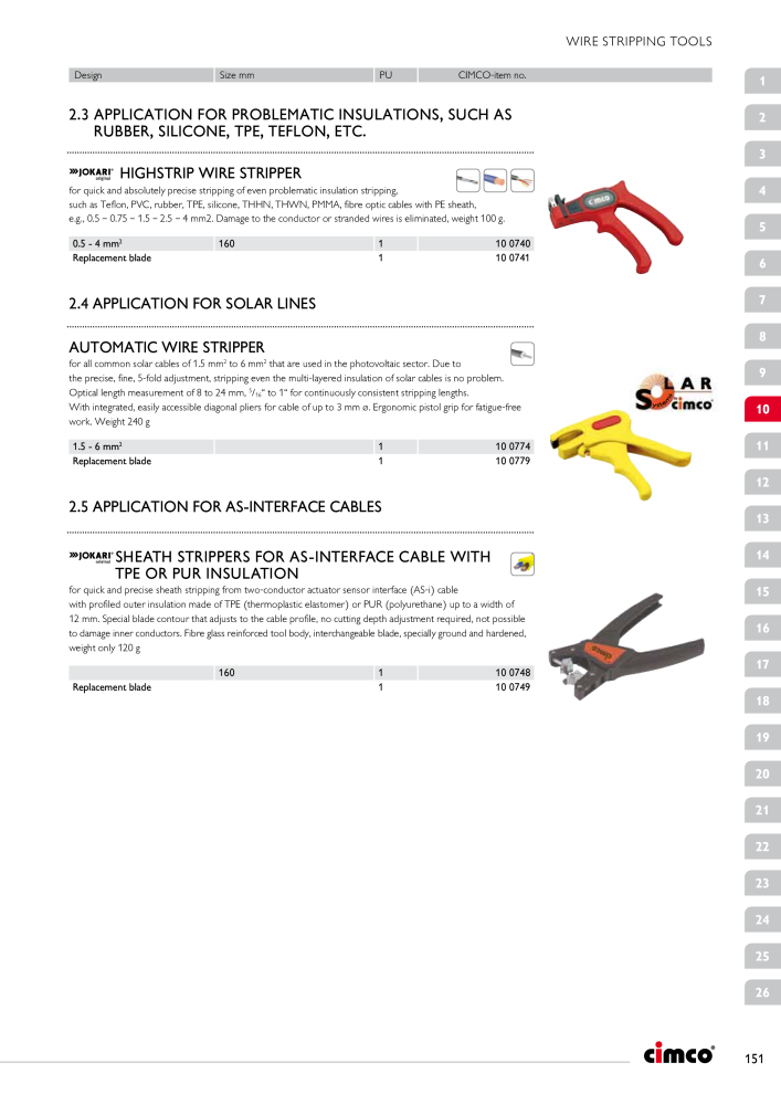 CIMCO - Main Catalogue Nb. : 20172 - Page 151