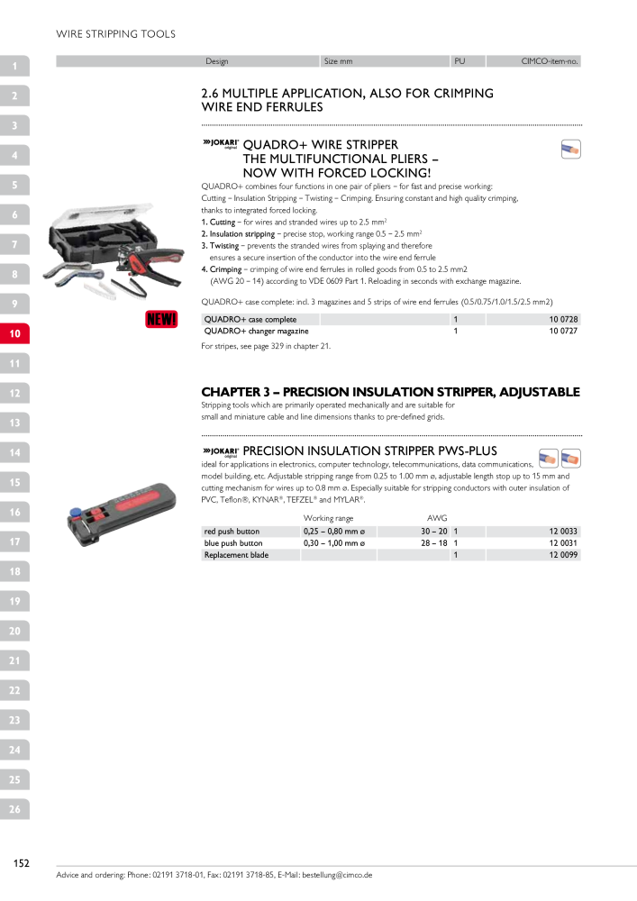 CIMCO - Main Catalogue Nb. : 20172 - Page 152