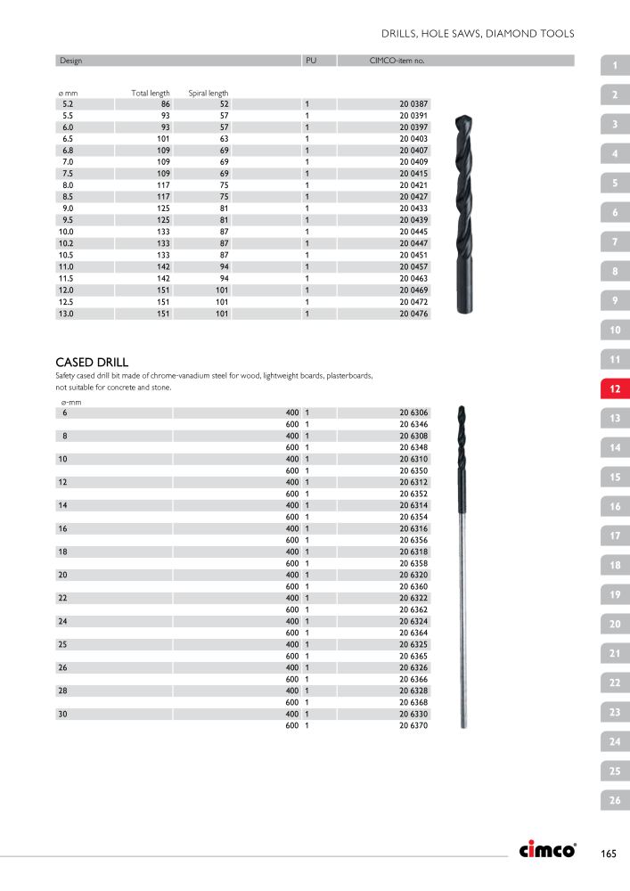 CIMCO - Main Catalogue NR.: 20172 - Strona 165