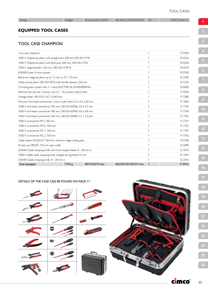 CIMCO - Main Catalogue NR.: 20172 - Strona 17